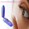Erewa Contact Lens Case, 2 Pack Portable Contact Lens Box