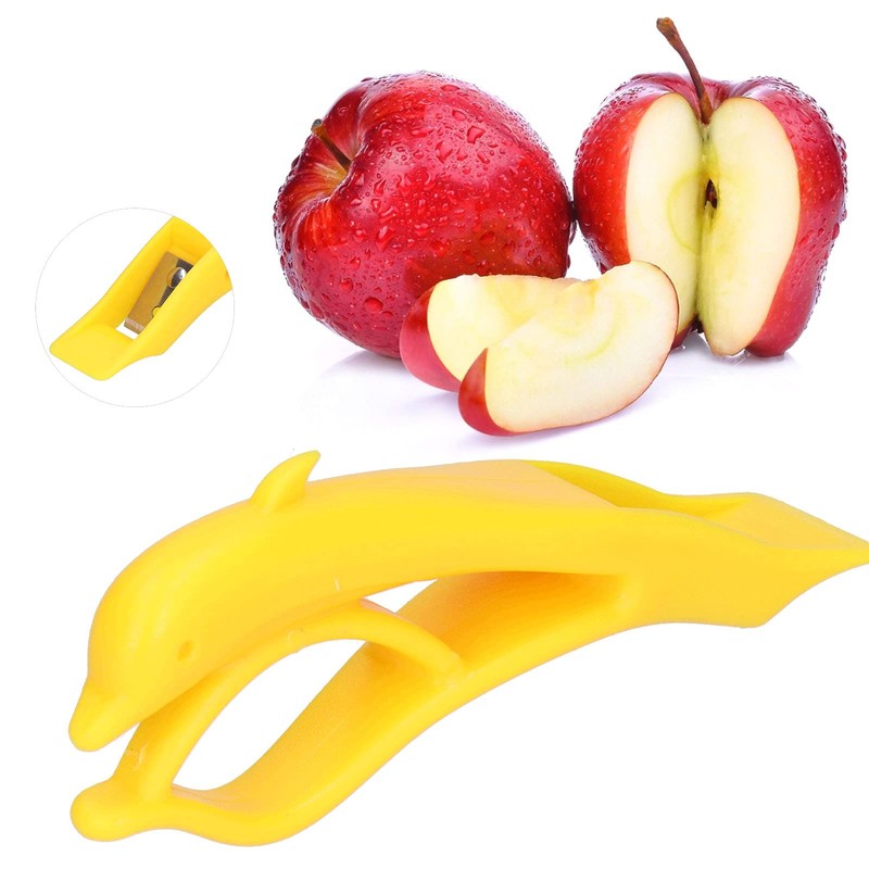 Peeler, Easy Ergonomic Dolphin Shaped Multifunction Vegetable Peeler for Potato