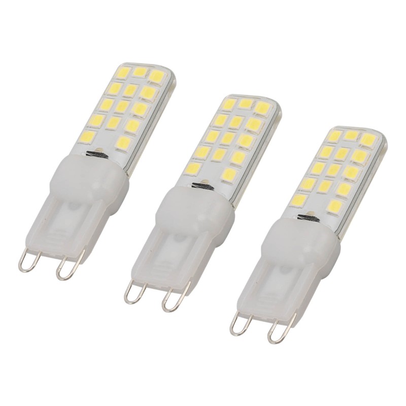 3Pcs G9 LED Light Bulb Dimmable Energy Saving Bi Pin
