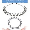 bodbop Metal Hair Band for Men Headband Women Bands Unisex