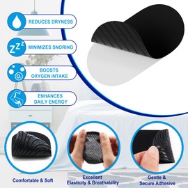 Mund-Tape zum Schlafen, 42 Tabletten Schlaf Mund-Tape zur Verbesserung des Nachtschlafs, Reduzierung der Mundatmung, Hypoallergenes & Sanftes Schlafband, Schmerzfreie Entfernung, Schnarchhilfen für