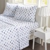 MI ZONE Printed Sheets, Twin, Blue