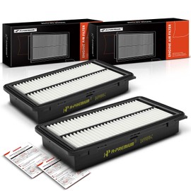 A-Premium 2-PC Engine Air Filter Compatible with Genesis GV80 2021 2022 2023, 2.5L, Replace# PA99898, 28113T6210