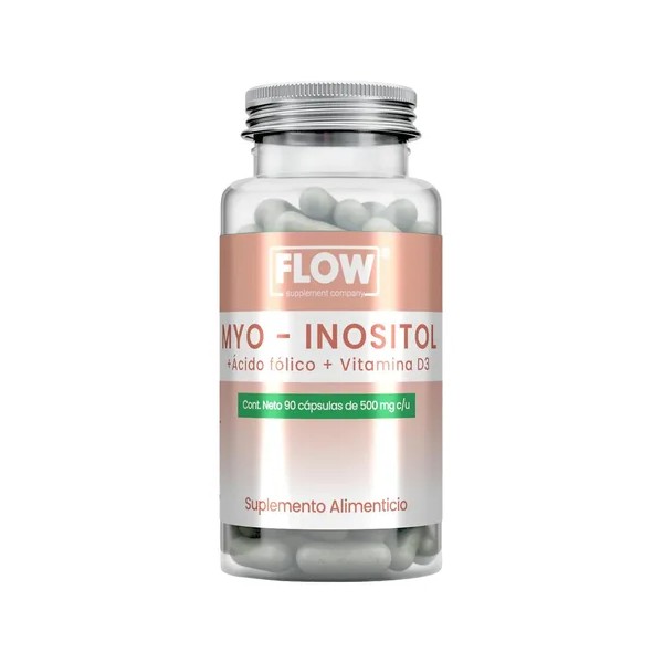 Myo Inositol 90 Cápsulas 500 Mg Flow