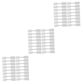 OHPHCALL 3sets Price Display Labels for Jewelry Blank Sticker Jewelry Price Tags No Tools Needed 200pcs*3