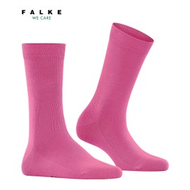 Falke, Womens, Family Cotton Crew Socks, Pink, 5-7.5