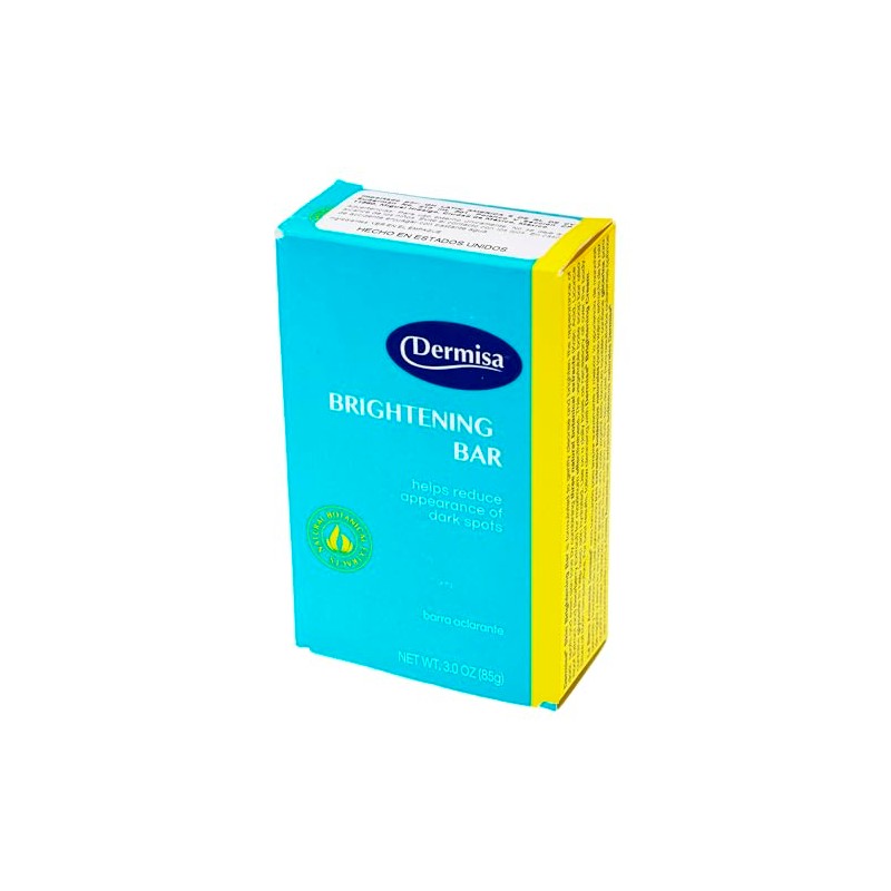 DERMISA BARRA DE JABON ACLARANTE PARA MANCHAS OSCURAS 85GR 3