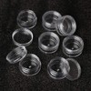 50 Pcs Empty Plastic Cosmetic Jars, 5ml Sample Containers Pots