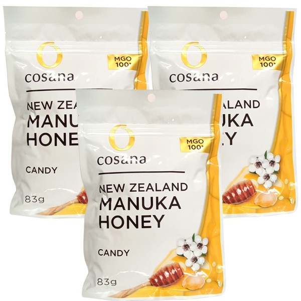 Manuka Honey Candy MGO100+ [83g] 3 Bag Set
