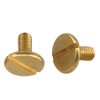 20pcs 9x8x9mm Head Button Brass Studs Screwback Screw Nail For