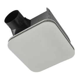 Broan-NuTone AER80K Roomside CleanCover Bathroom Ventilation Exhaust Fan, 80 CFM, 0.7 Sones, White