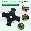 8 Inch x 8 Inch 40-840 Edger Blade - 1