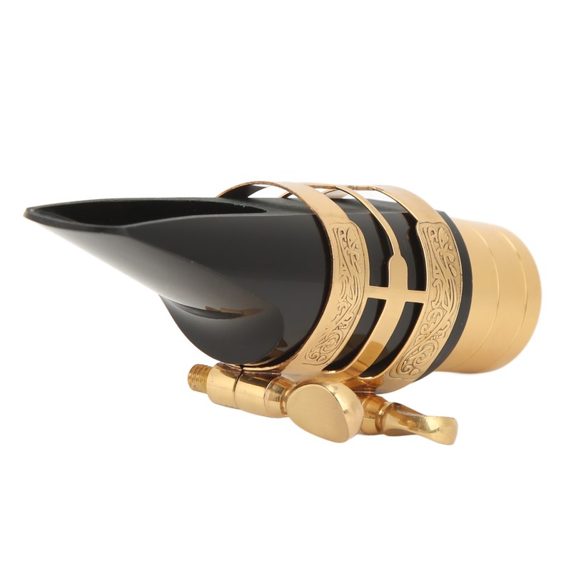 Alto Sax Mouthpiece Kit with Cap Ligature Metal Brass Saxophone