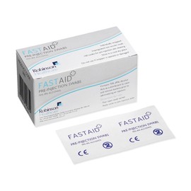 Fast Aid 5885 Pre-Injection Swab, 70% Alcohol (Pack of 100)