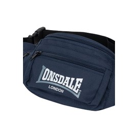 Lonsdale Hip Bag One Size Navy/Grey/White, Navy/Grey/White, bum bag