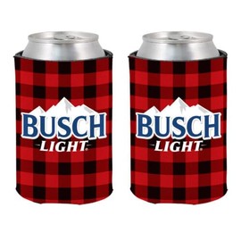 Plaid Can Cooler - Plaid - Set of 2