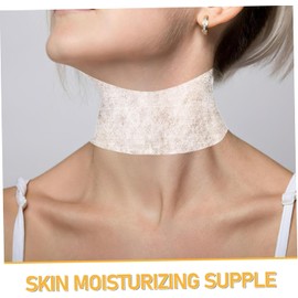 Ipetboom 300piezas Mascarilla De Cuello Hidratante Antiarrugas Seda Para Cuidado Piel Reafirmante y Suavizante Para Cuidado Facial y Mujeres