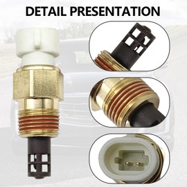 Dunviku 25036751 Intake Air Temperature Sensor MAT IAT ACT Kit Compatible for GM Replacement OEM #25037225 25037334