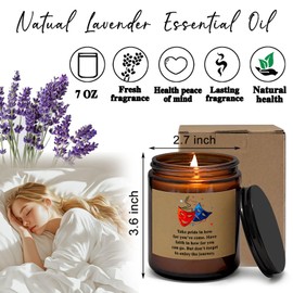Theatre Drama Gifts Scented Candle for Theater Actor Gift, Birthday Graduation Gifts for Drama Students Actor Actress Gift,7oz Candles(Take Pride)