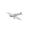 Metal Zone Hawker Hurricane Fighter 3D Jigsaw Puzzle Metal Fighter