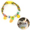 Hjvvr Cat Collar With Bell,Breakaway Pet Collar,Yellow Theme Carrot Collar