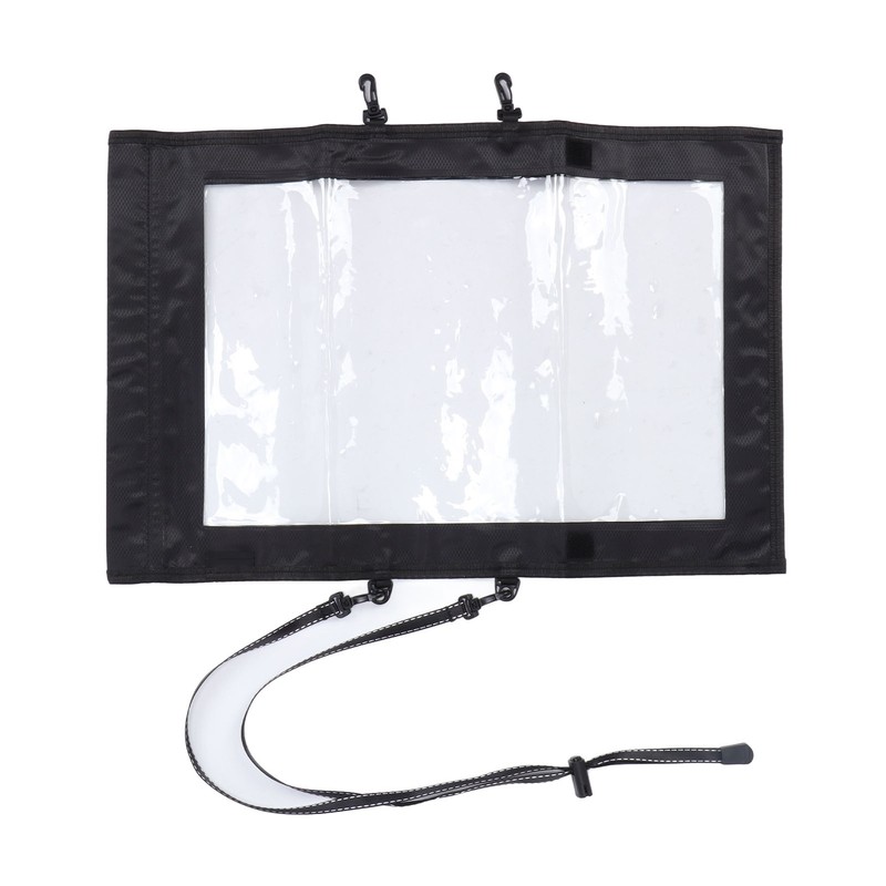 Transparent Map Storage Bag Waterproof Folding Storage Pouch for Outdoor