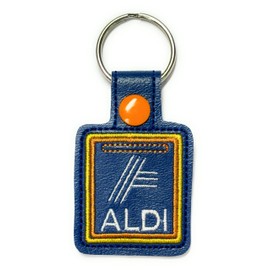 Aldi Quarter Keeper Keychain, Aldi Shopping Cart Quarter Keychain to hold coin