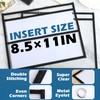 Ireer 30 Pcs Dry Erase Document Holder, Horizontal Job Ticket