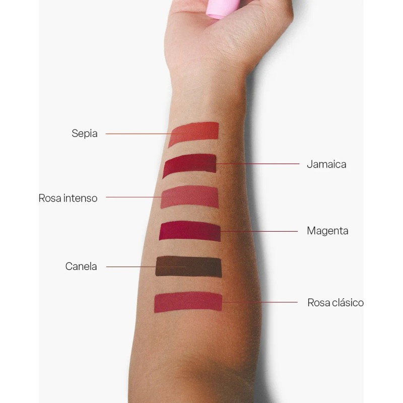 Labial Hidratante Natural Teia Cosméticos Naturales Color Sepia