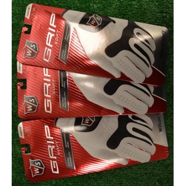 Wilson 3 Staff Grip Soft Golf Gloves - Left Hand - Medium
