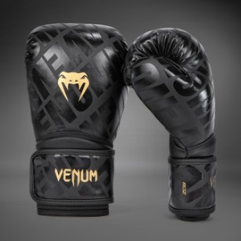 Venum Contender 1.5 XT Boxing Gloves for Children - Black/Gold - 6 oz