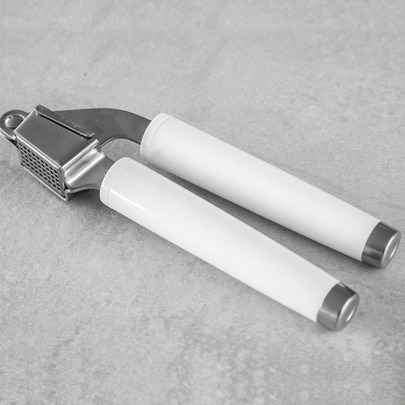 KitchenAid KCG132OHWHE Garlic Press, Stainless Steel