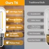 dalattin T6 LED Light Bulbs, 40W Equivalent Dimmable 2700K Soft