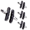 4 Pairs V-Brake Brake Pads - 70 mm Symmetrical Bicycle