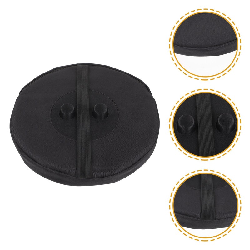 Luxshiny Telescopic Stool Cushion Replacement, 9.6 Inch Round Stool Seat