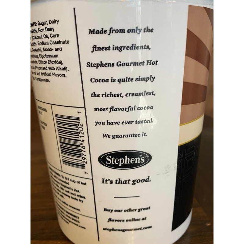 Stephen's Gourmet **2 Pack **Stephen's Gourmet Milk Chocolate Hot Cocoa