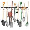 TORACK Plastic Wall Mounted Mop and Broom Holder, Garden Tools