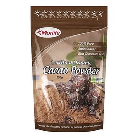 Morlife Cacao Powder Certified Organic 150g