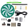 pemenol Round RGB Light Soldering Electronic Kit with 7 Light