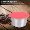 Stainless Steel Reusable Refillable Coffee Capsule Cup Fit for Dolce