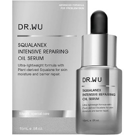 DR.WU Plant-derived ECOCERT Certified Organic Squalane Formulated Beauty Oil Squalane Ex Repair Oil Serum (Former Agebal Repair Oil Serum) (15 mL)