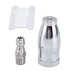 LOCADENCE Pressure Washer Tips Turbo Nozzle, 3600PSI Stainless Steel Rotating