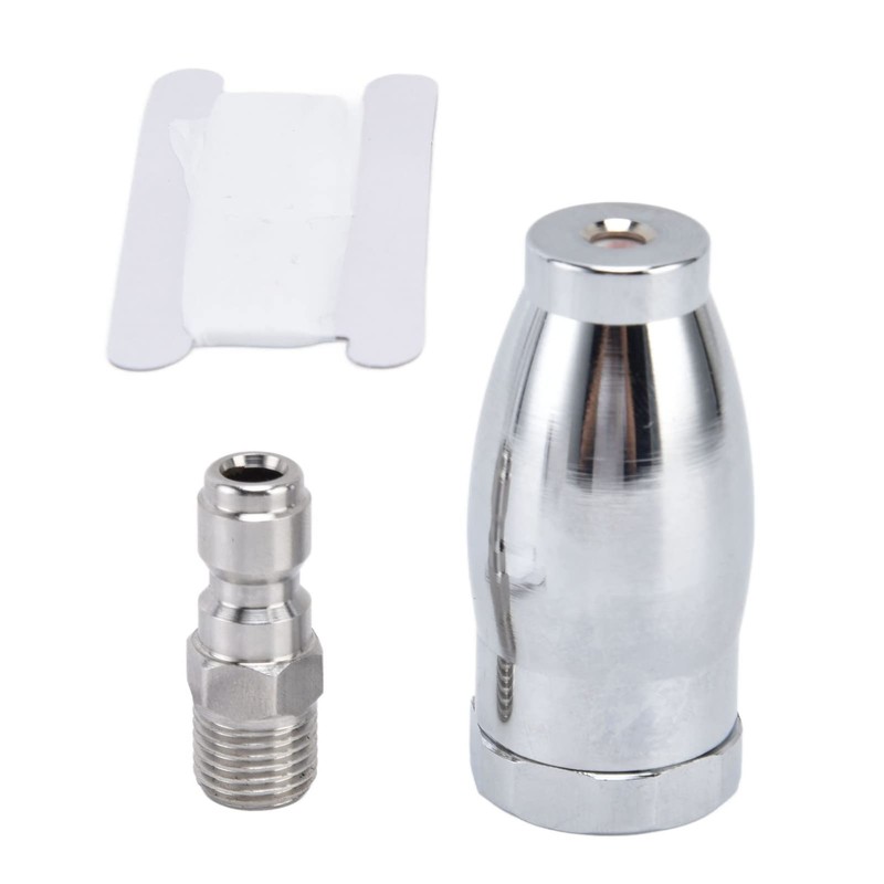 LOCADENCE Pressure Washer Tips Turbo Nozzle, 3600PSI Stainless Steel Rotating