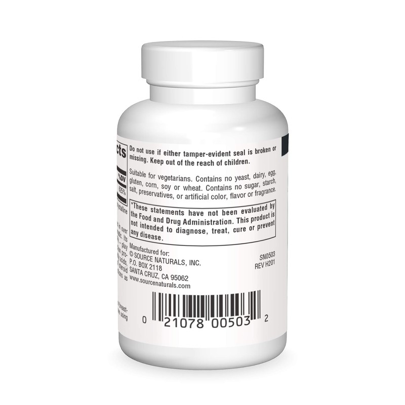 Source Naturals Source Naturals Niacinamide B-3, 100 mg Dietary Supplement