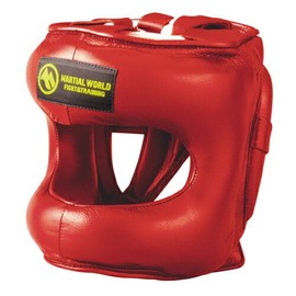 Marshall World HG86S RD Full Face Head Guard (No Chin) for General Use