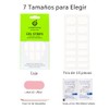 Cherimoya 14Pzs Tiras de Uñas de UV gel Semicuradas
