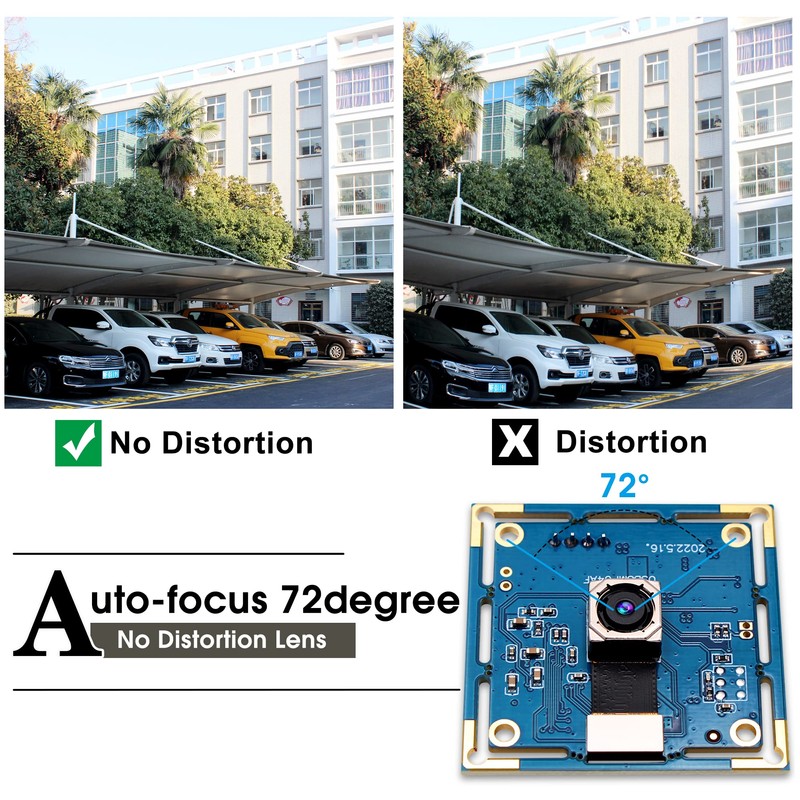 ELP Cámara USB de 8 MP de enfoque automático 4K