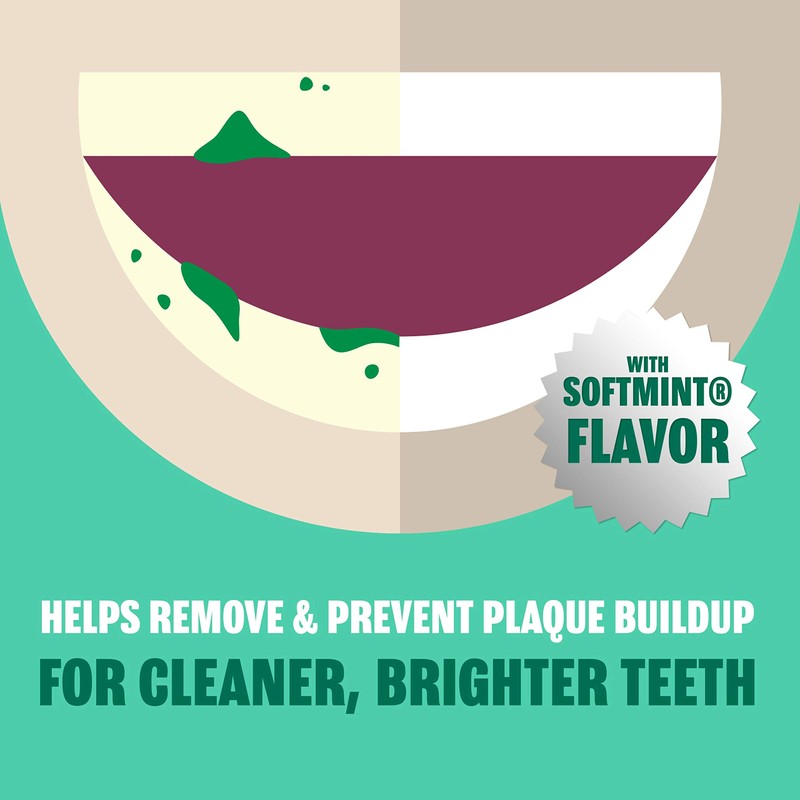 Plax Oral Rinse Mouthwash, Daily Mouth Rinse Designed Specifically for