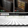 LazBlinds No Tools No Drill Cordless Aluminum Mini Blinds, 100%