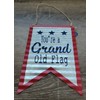 GBI Patriotic Metal Wall Decor Decoration You're a Grand Old